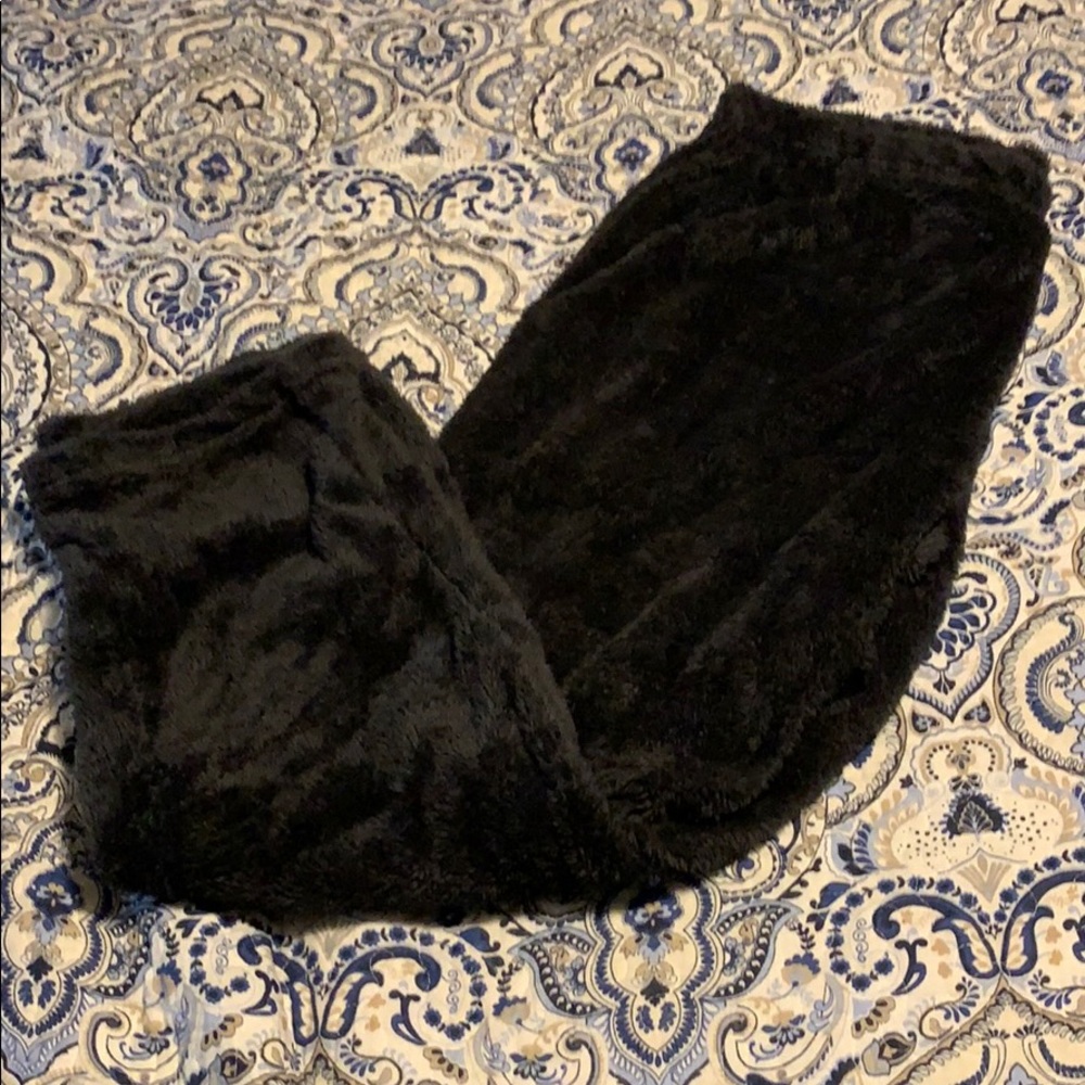NWOT Dark Gray Plush pajama pants